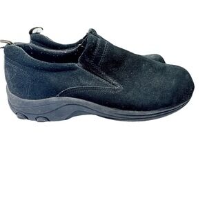 Men's Rugged Outback‎ Hiking Walking Shoes All Black Size 12 Heavy Pullon